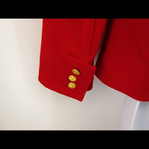 🔥 2 or more 50% off! Cabi red beau blazer NWT - Picture 5 of 8